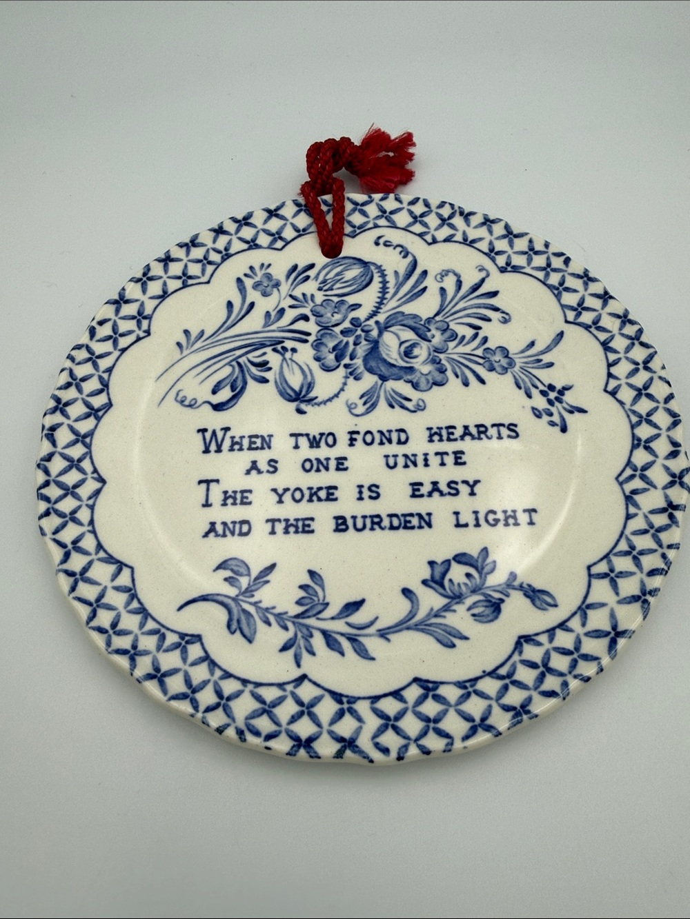 Royal Crownford China Co. Inc.  Staffordshire, England Vintage Blue & White - Picture 5 of 6